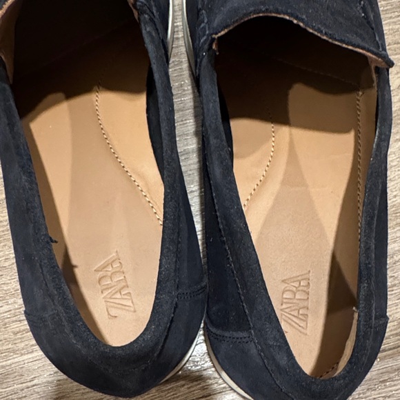 Zara Men's Black/dark blue Slip-On Loafers - Picture 13 of 13